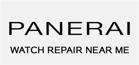 Panerai watch repair near me